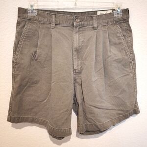 Eddie Bauer Vintage Y2K Men's 100% Cotton Flat Front Shorts
